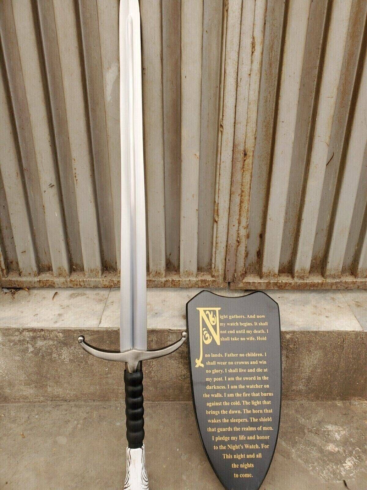 John Snow Sword,Game Of Thrones The Bastered Sword With LEATHER SHEATH 