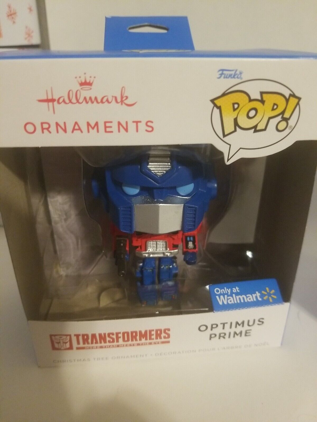 Hallmark Funko Pop Transformers Optimus Prime Christmas Ornament 3HCM1020 NEW