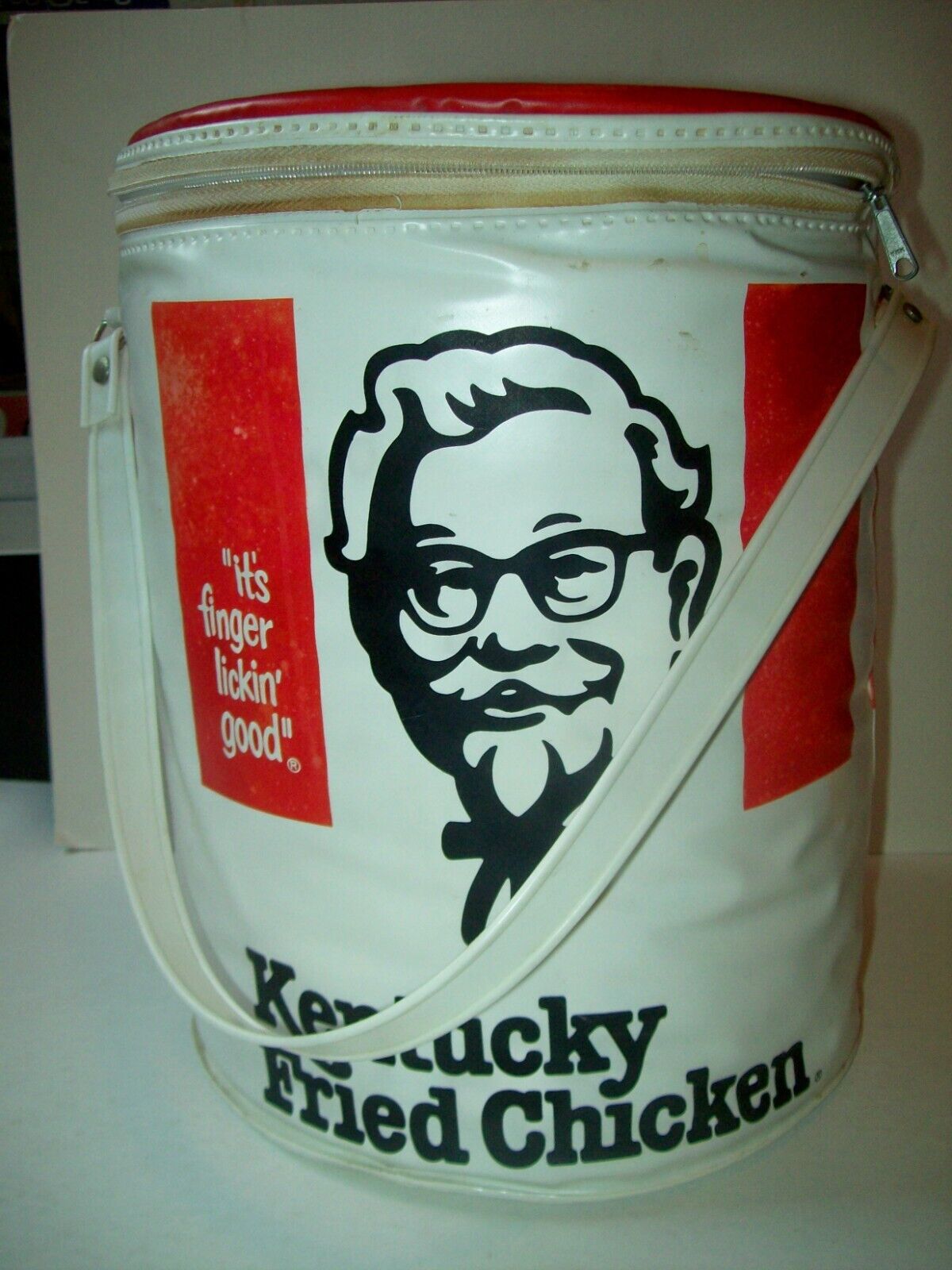 Vintage 1970s Kentucky Fried Chicken Bucket Warmer -Mint Cond  Col. Sanders  KFC