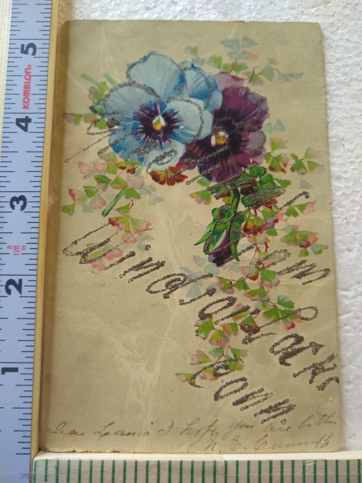 Postcard Beautiful Flower Art Print