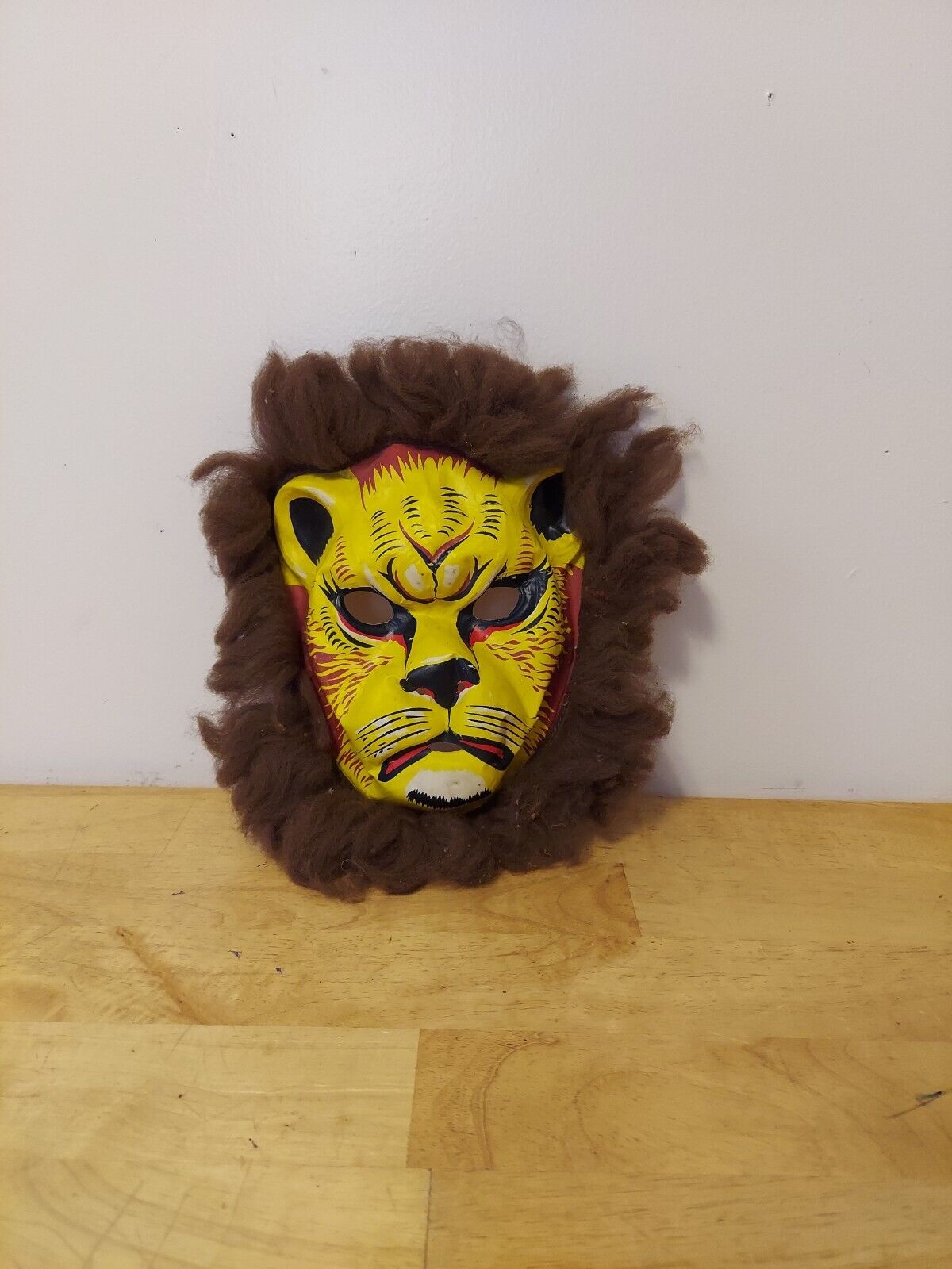 1950\'s Lion Mask With Fur Halloween