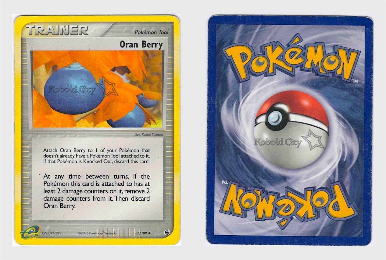 2003 Pokémon EX Ruby & Sapphire Oran Berry #85 [LP]