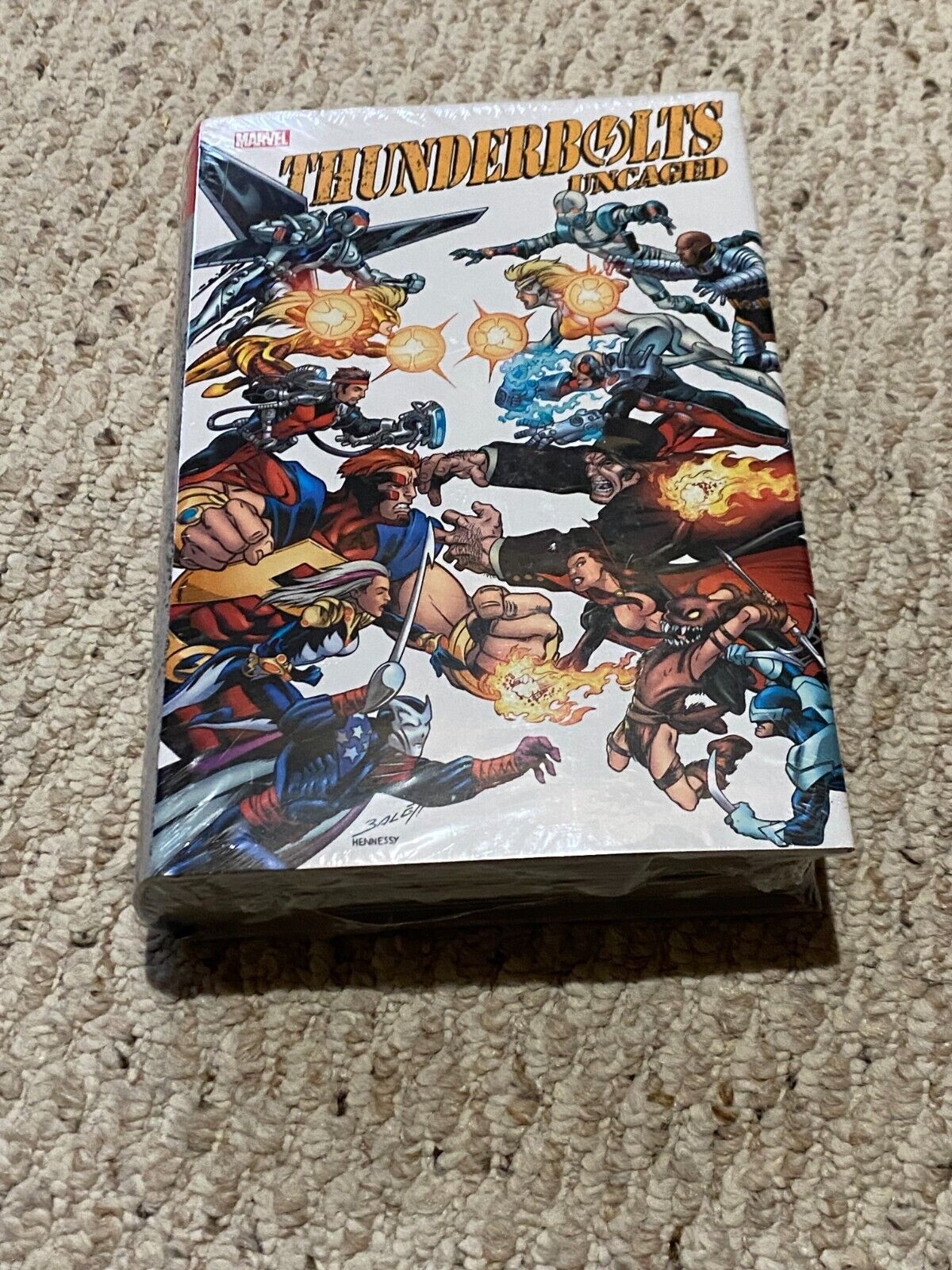 Thunderbolts Uncaged Marvel Omnibus HC Hardcover DM Variant cover sealed Zemo