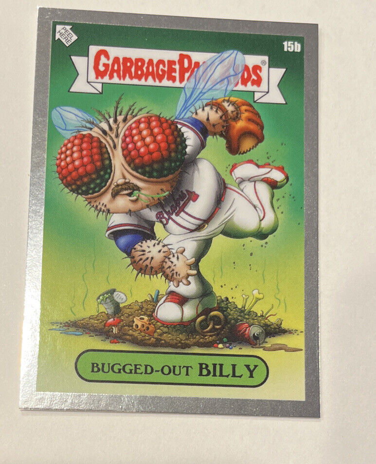 2022 Topps GPK x MLB S2 Alex Pardee Spencer Strider Bugged-Out Billy Foil #15B