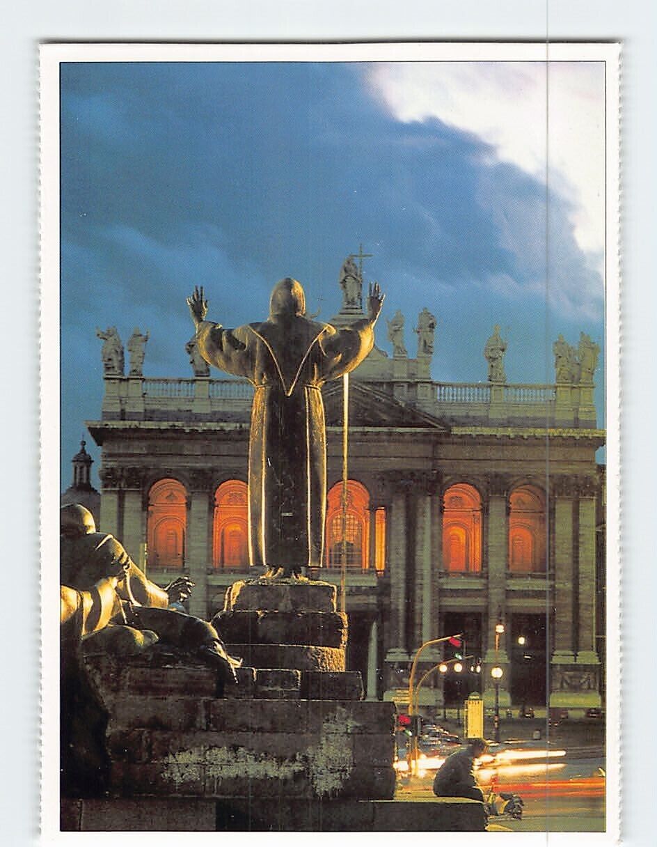 Postcard Basilica of St. John in Laterano Rome Italy