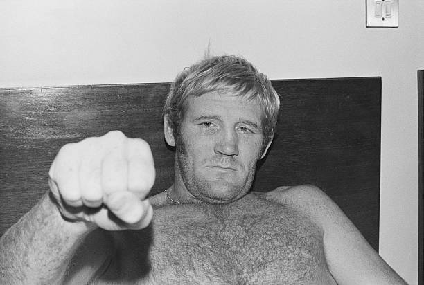 English Heavyweight Boxer Richard Dunn 1976 OLD PHOTO 1