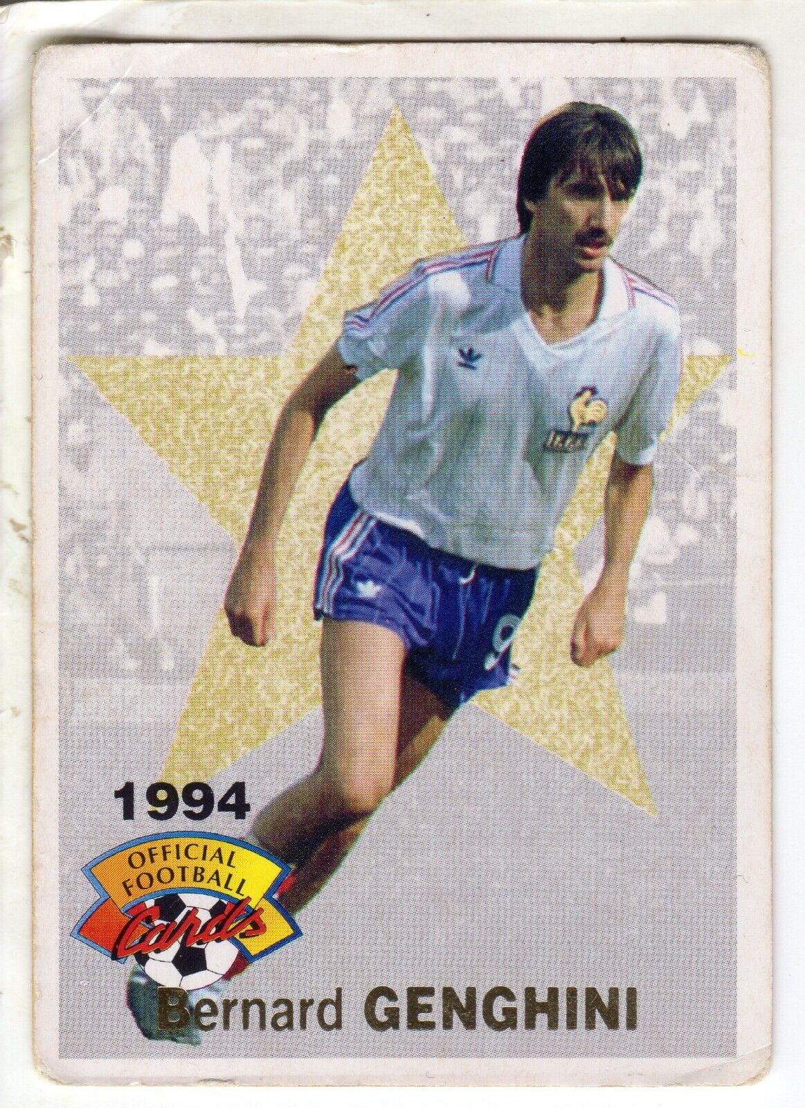 PANINI FRANCE OFFICIAL FOOTBALL 1994 - CARD OF CHOICE