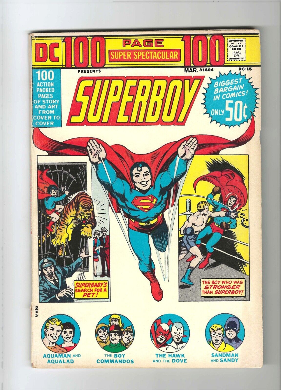 DC 100 Page Super Spectacular #15: Dry Cleaned: Pressed: Bagged: Boarded VG 4.0