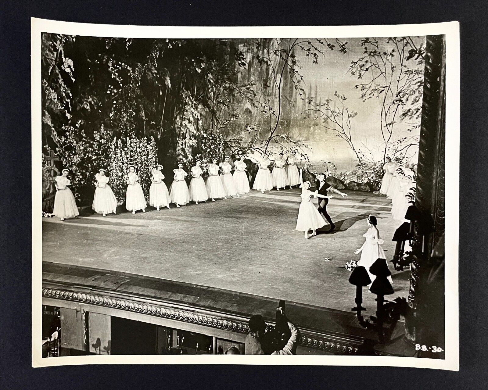 1957 Bolshoi Theatre Ballet Giselle Prima Ballerina Ulanova Vintage Press Photo