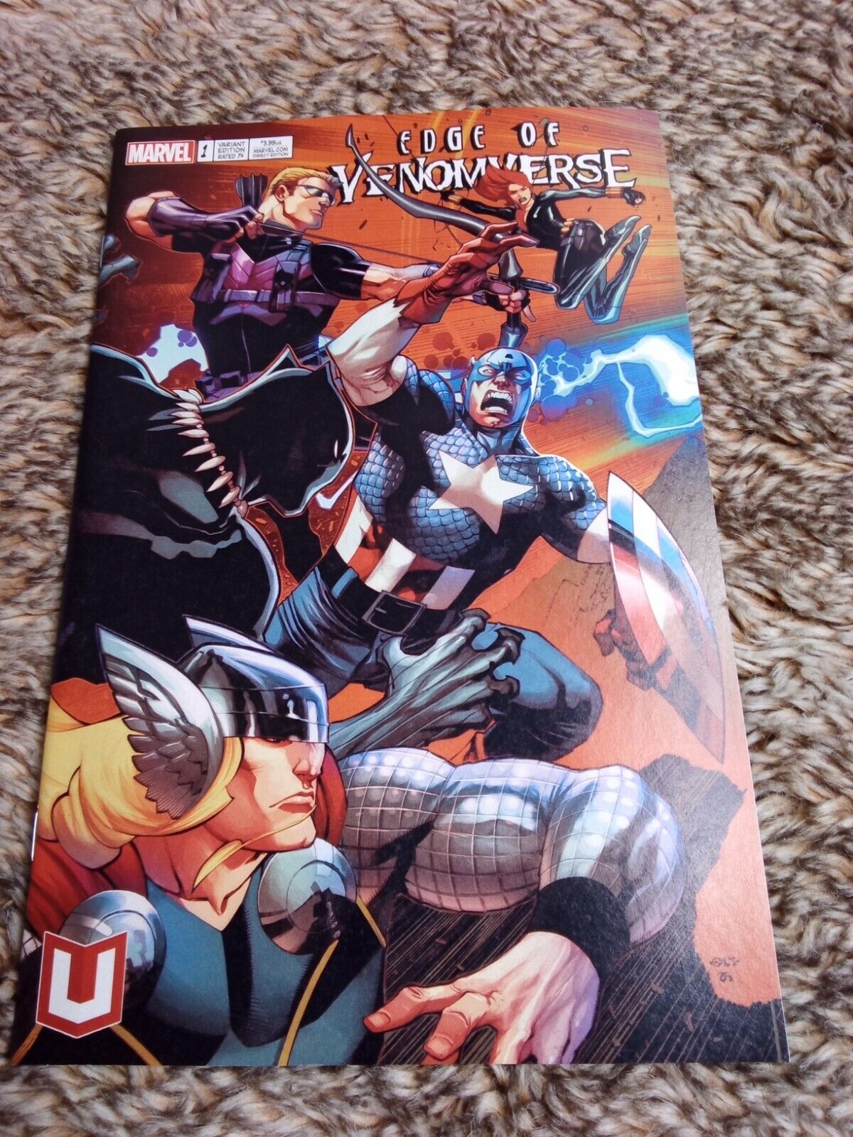2017 Edge Of Venomverse #1 Marvel Unlimited Variant Edition Comic MINT