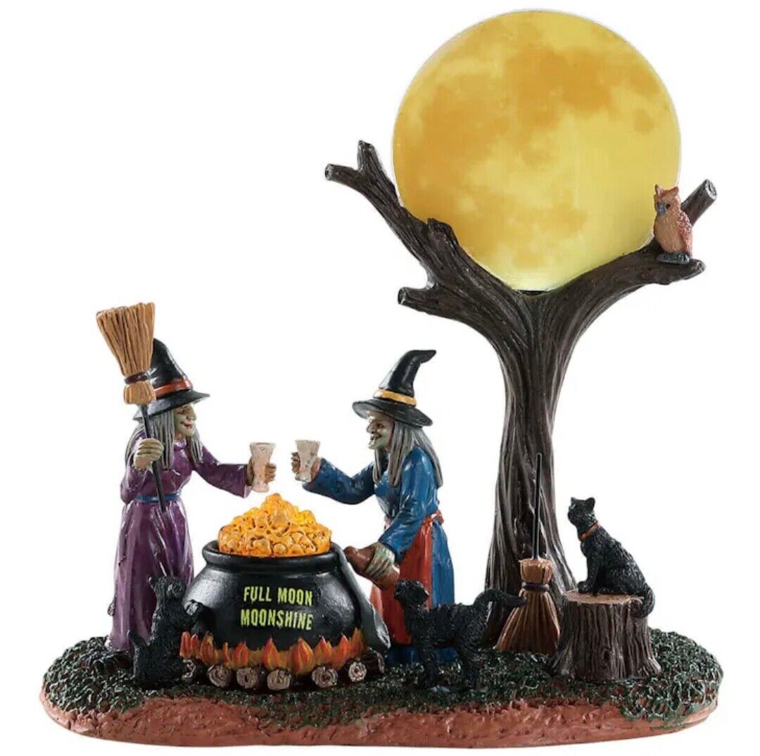 Lemax Spooky Town Full Moon Moonshine #84335 Table Accent Retired & Brand New
