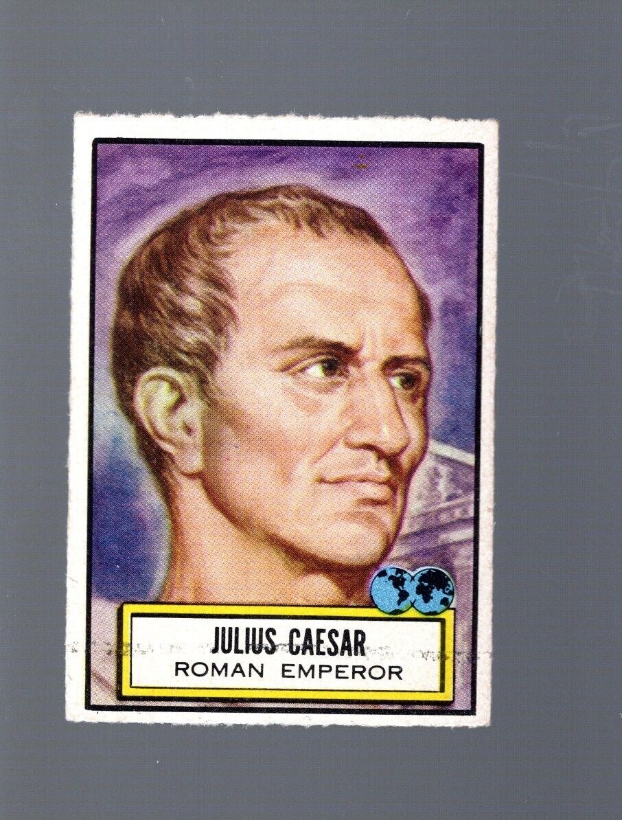 Julius Caesar 1952 Topps Look \'n See #84