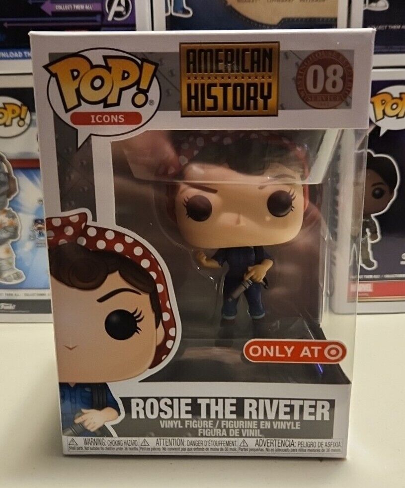 Funko POP Icons: Rosie The Riveter #08 - Target Exclusive - American History 