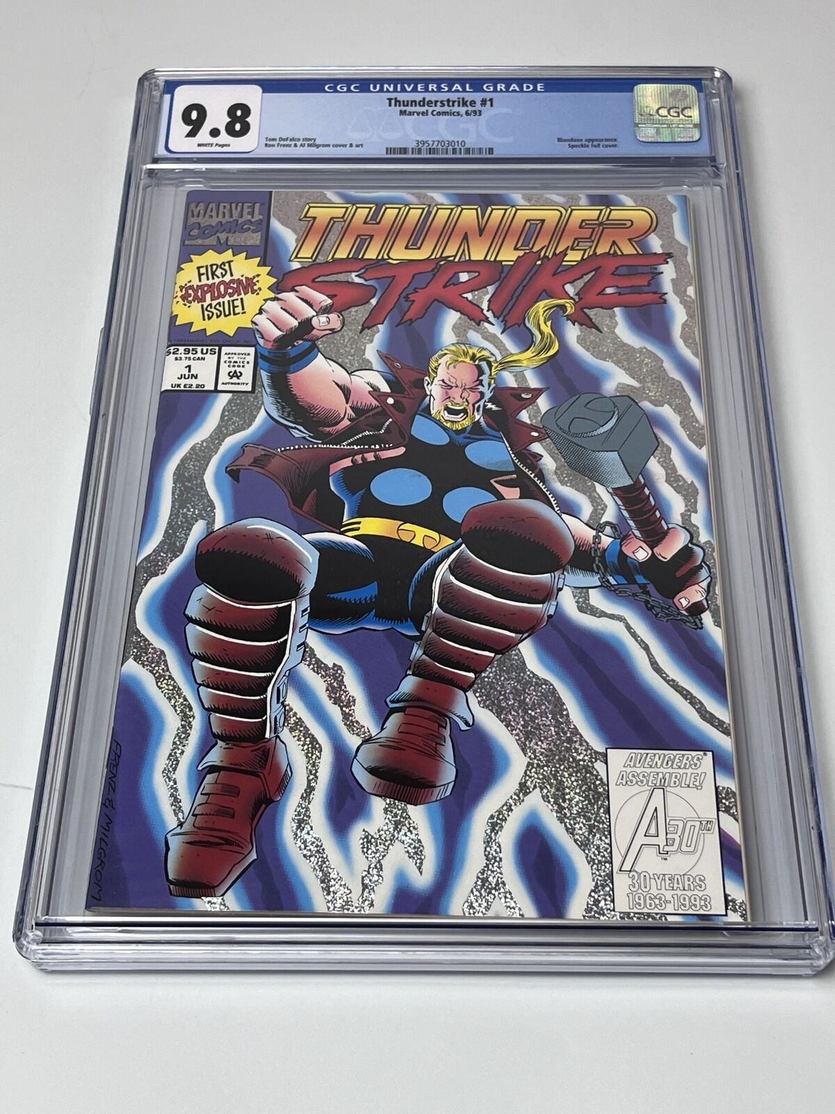 Thunderstrike #1 CGC 9.8 (1993)