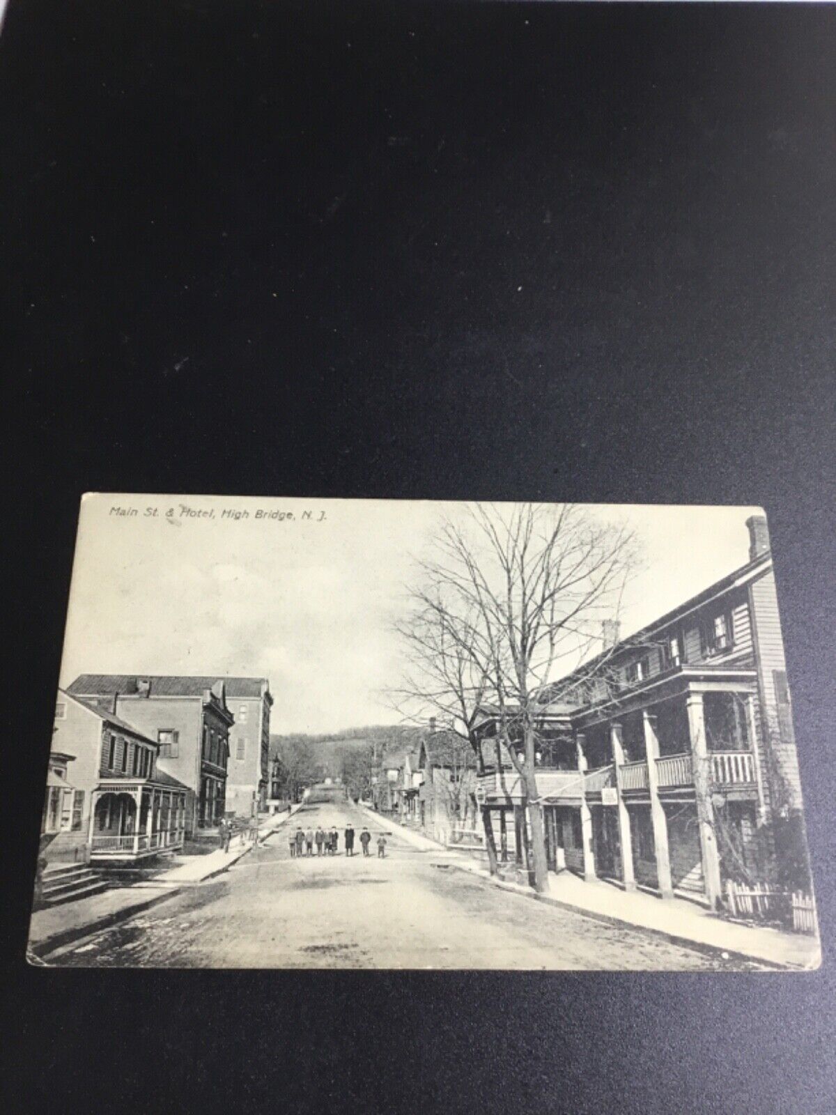 1909 High Bridge, NJ Postcard - Main Street and Hotel 2681