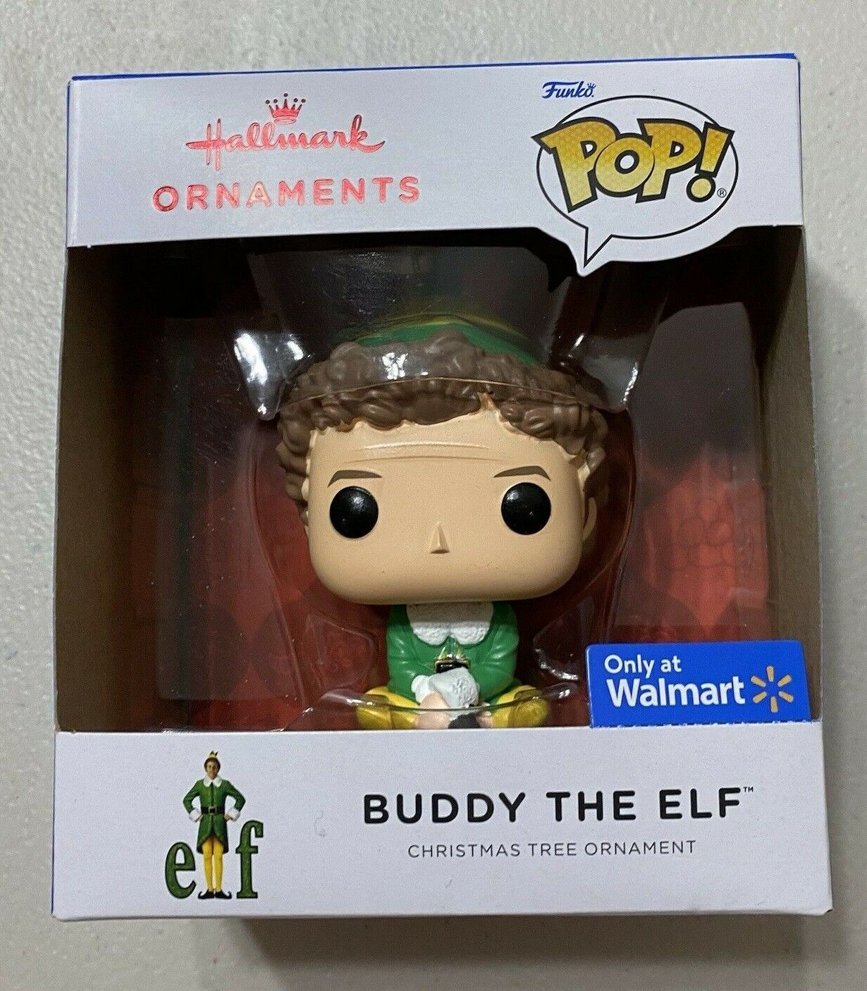 Hallmark Funko Pop Buddy The Elf Ornament - Walmart Exclusive - New 2021