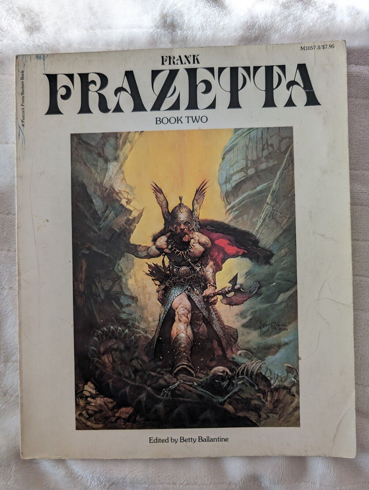 Frank Frazetta Book Two (2) 1977 1st Print Bantam Book Sci-Fi Fantasy Comic J982