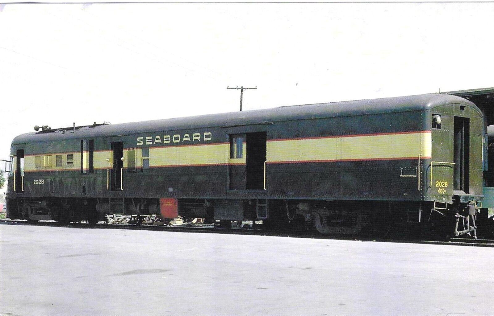 Train Railroad Chrome Postcard C60 Florida Seaboard Air Line Survivor #2028