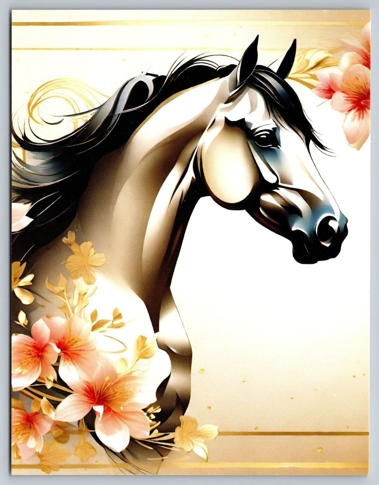 Art Postcard A Horse Named Magnolia from Texas A15