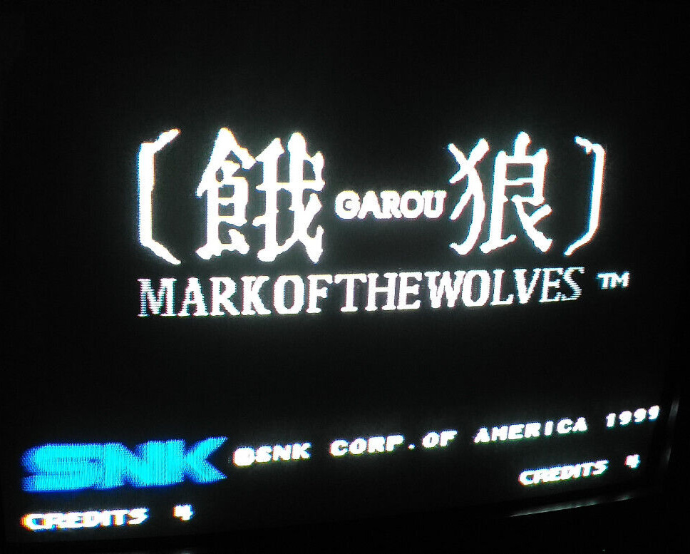 *** Garou Mark of the Wolves MVS 1999 Arcade Neo Geo ***