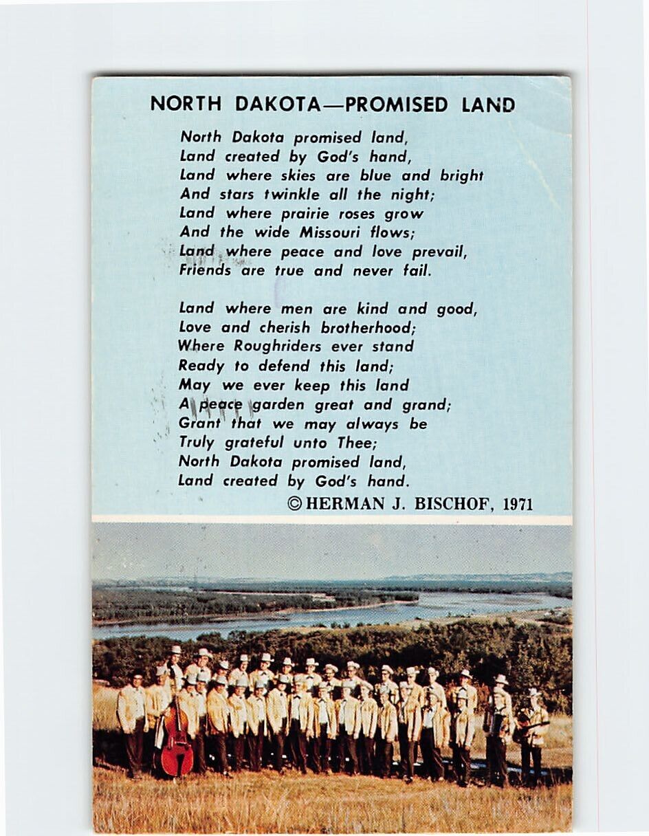 Postcard North Dakota Promised Land by Herman J. Bischof