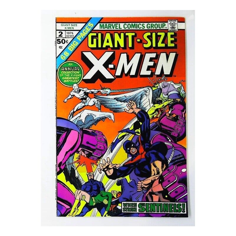 Giant-Size X-Men (1975 series) #2 in Very Fine + condition. Marvel comics [r: