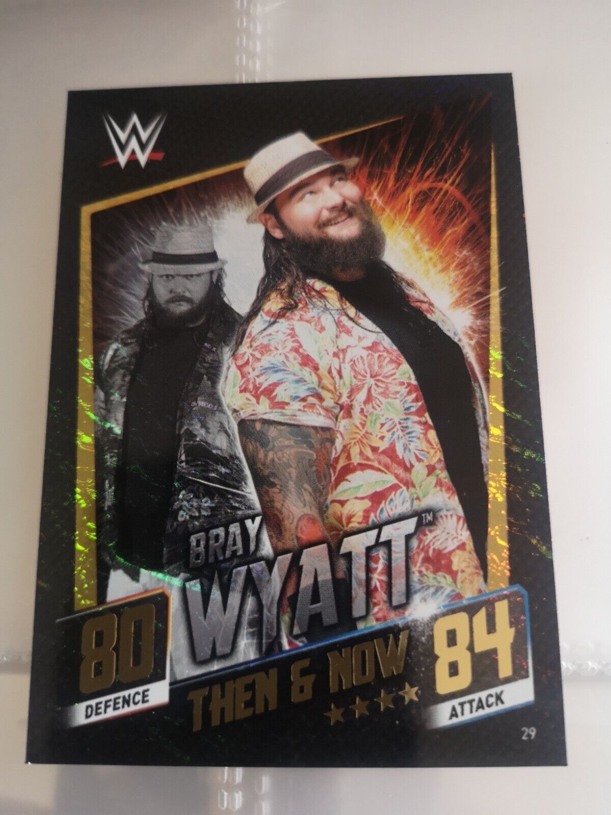 2015 #29 Bray Wyatt Catch Slam Attax Topps Collection Card