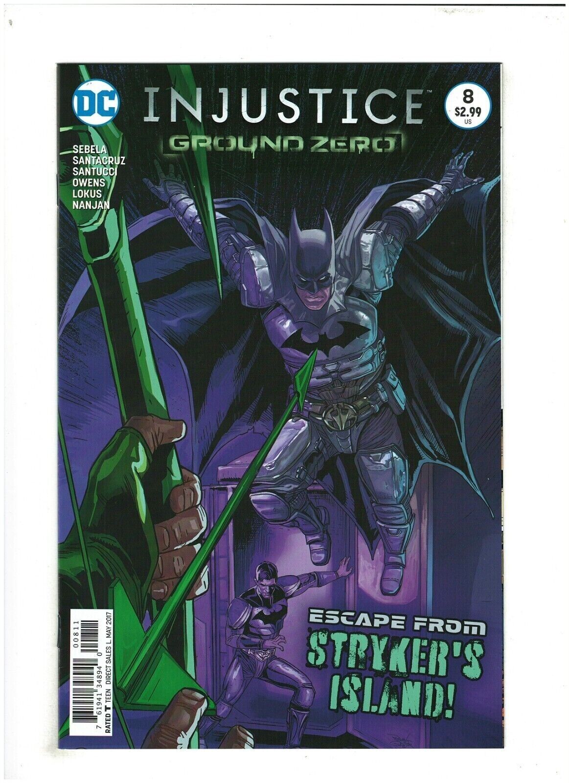 Injustice Ground Zero #8 DC Comics 2017 Harley Quinn Batman Joker NM- 9.2