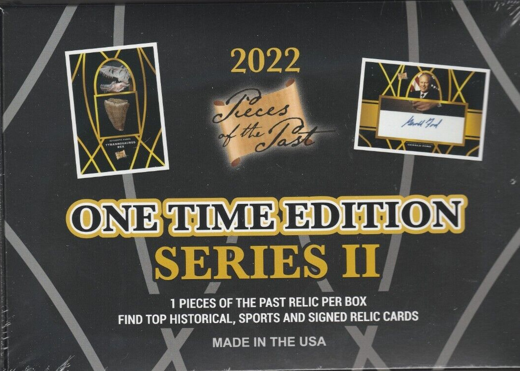 2022 Bar Pieces Past One Time Edition Series 2 Two Factory Sealed Box