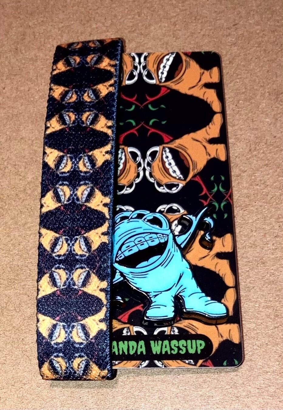 ZOX Strap & Pin Halloween Monster Month 2021 Day #07 Wanda Wassup Blue Ghost