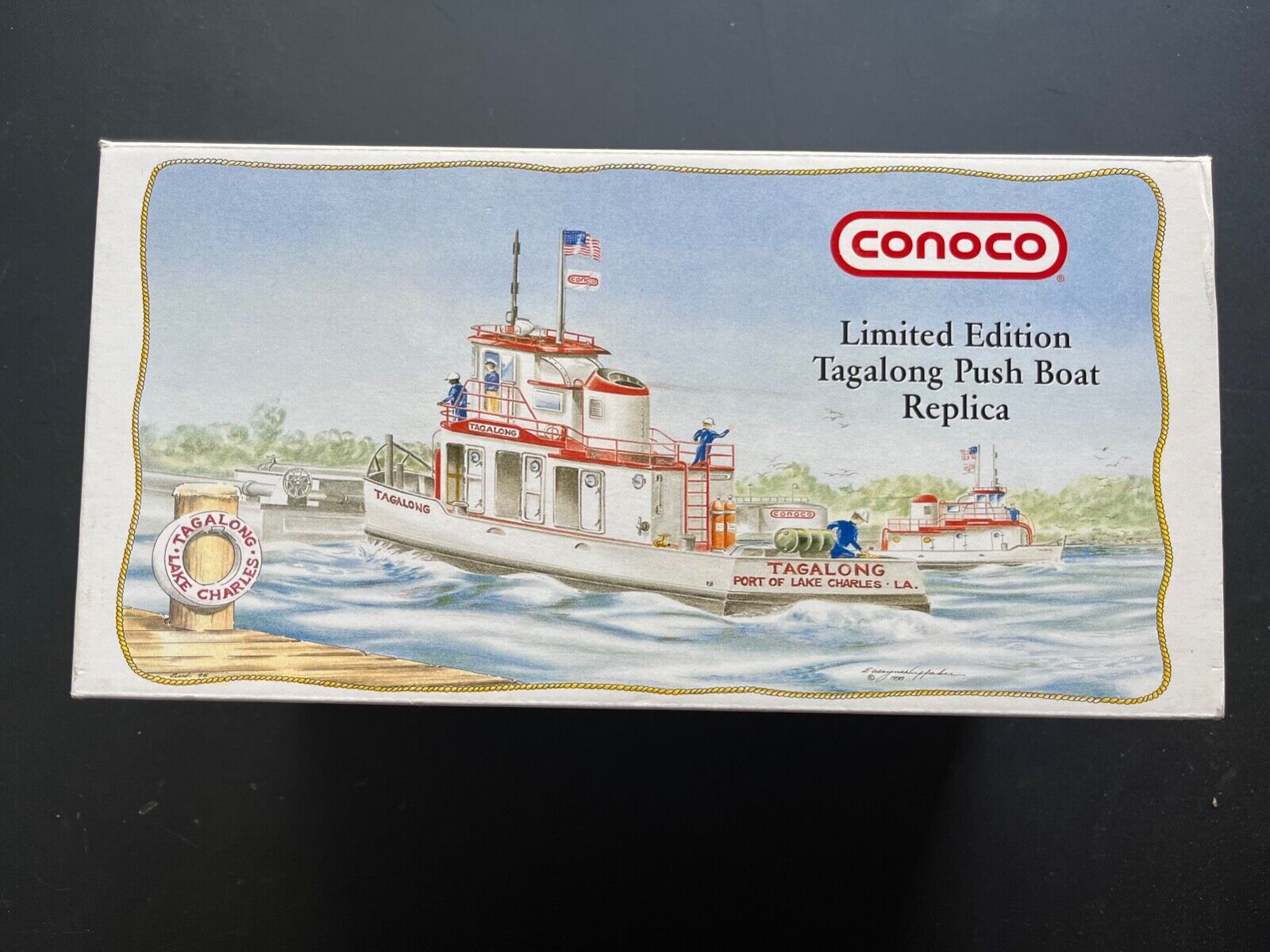 Conoco Limited Edition 1973 Tagalong Push Boat Replica