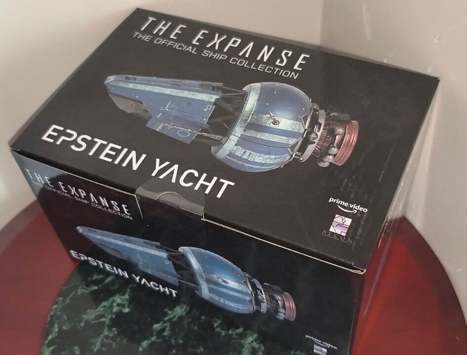 Eaglemoss Official Ships Collection The Expanse Epstein Yacht New in Box