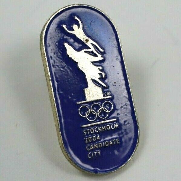 2004 Olympic Games Stockholm Candidate City Lapel Pin Hat Pin