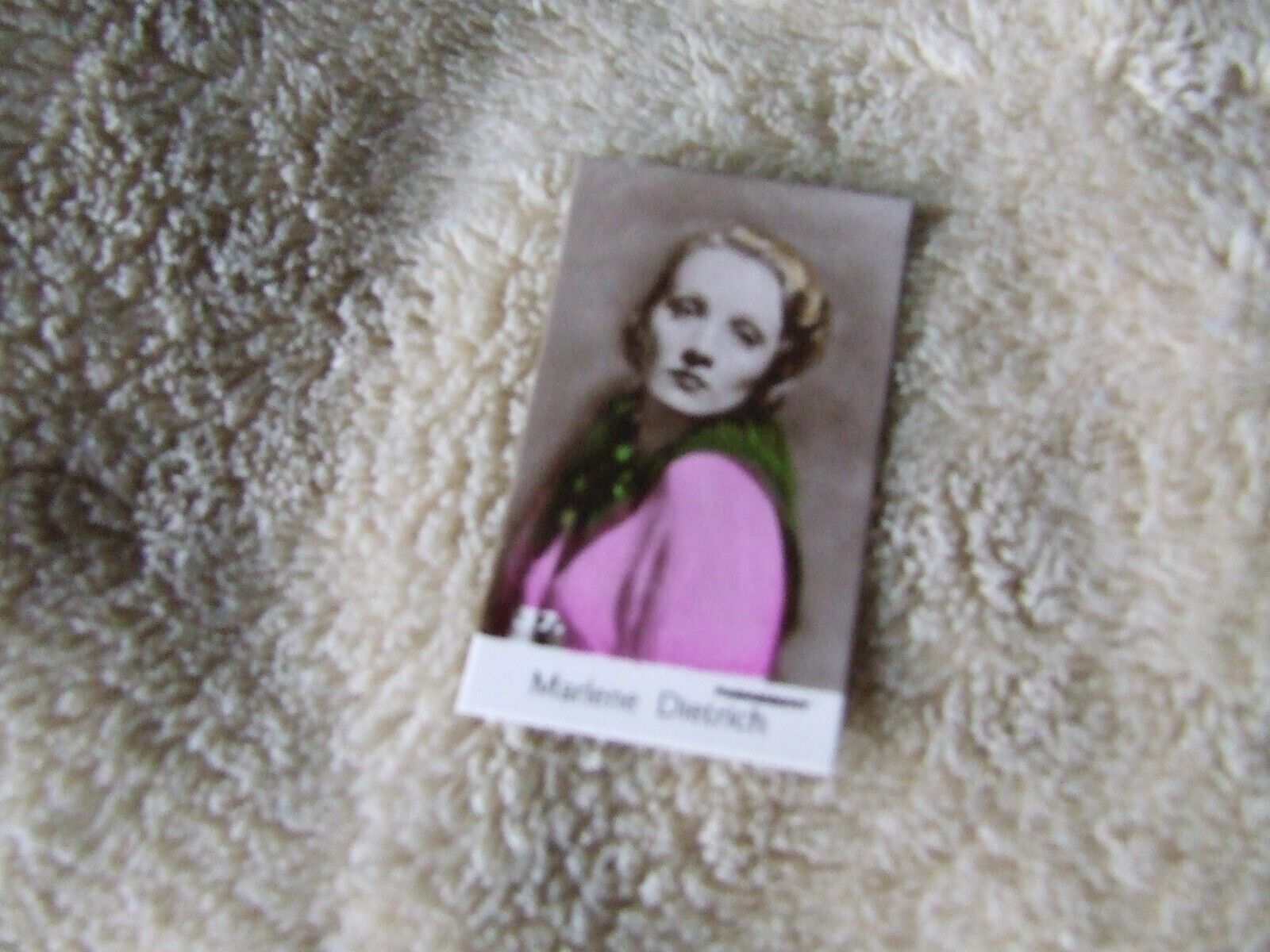 1935 Marlene Dietrich C.T. Bridgewater Paramount Film Card #37 Series 4