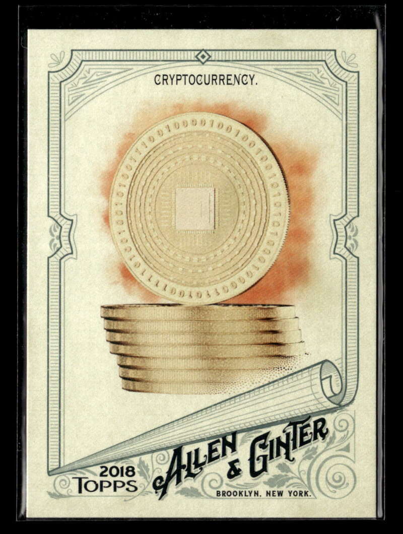 2018 Topps Allen & Ginter Cryptocurrency #83 ES5516