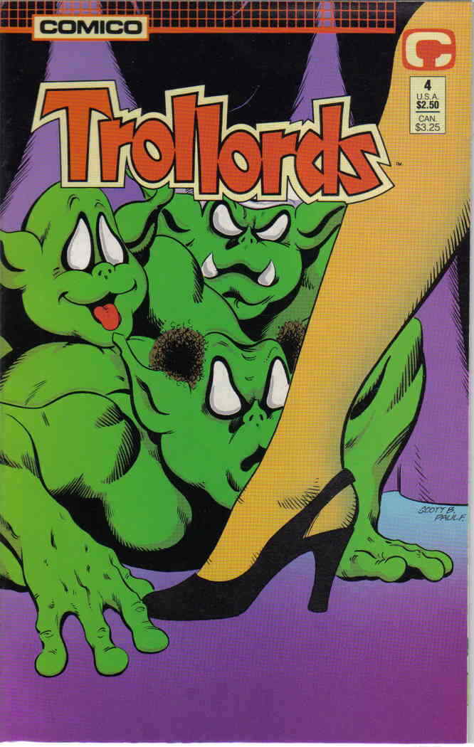 Trollords (Vol. 2) #4 FN; COMICO | Last Issue - we combine shipping