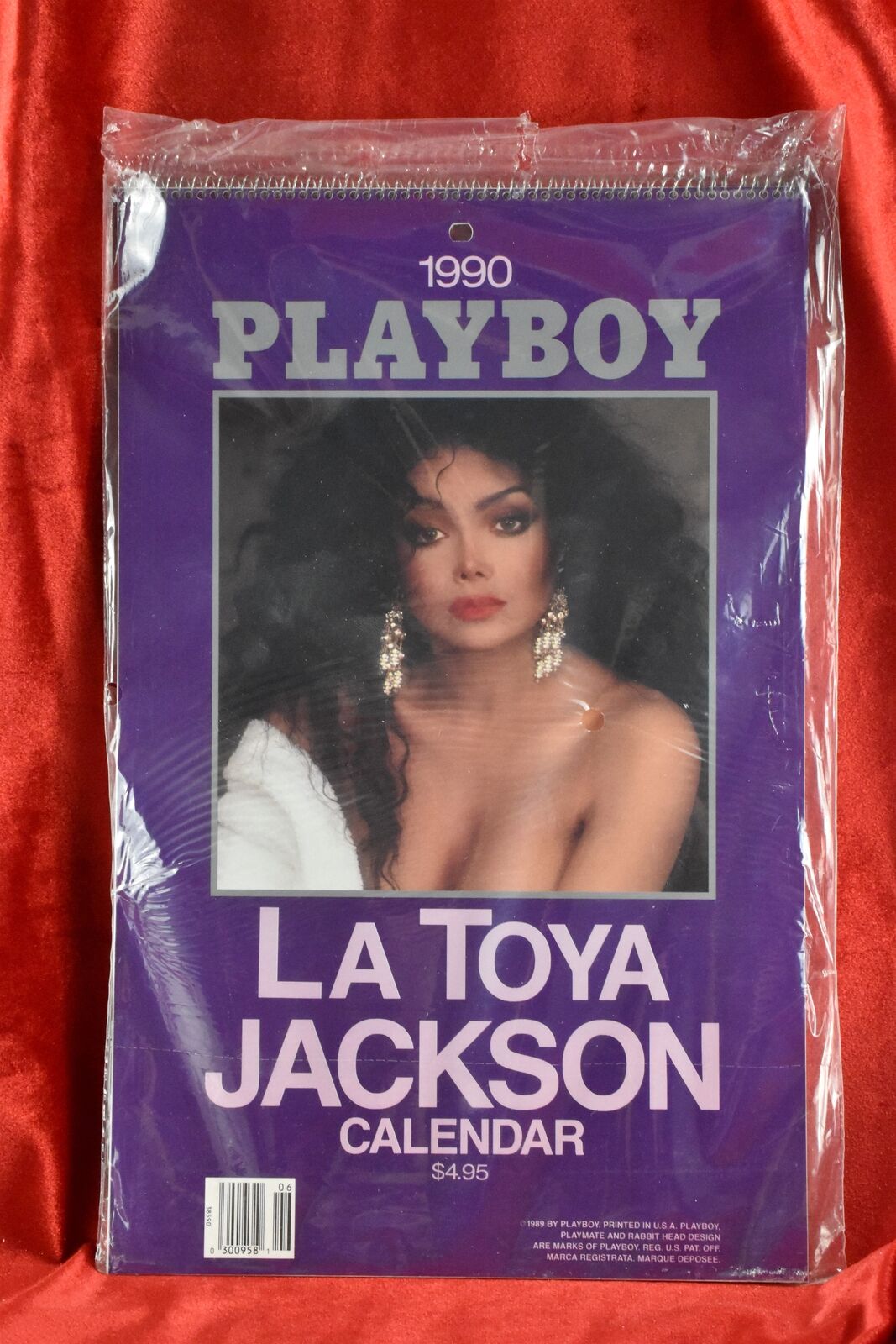 1990 Playboy Playmate Calendar (Hugh Hefner) La Toya Jackson Sealed