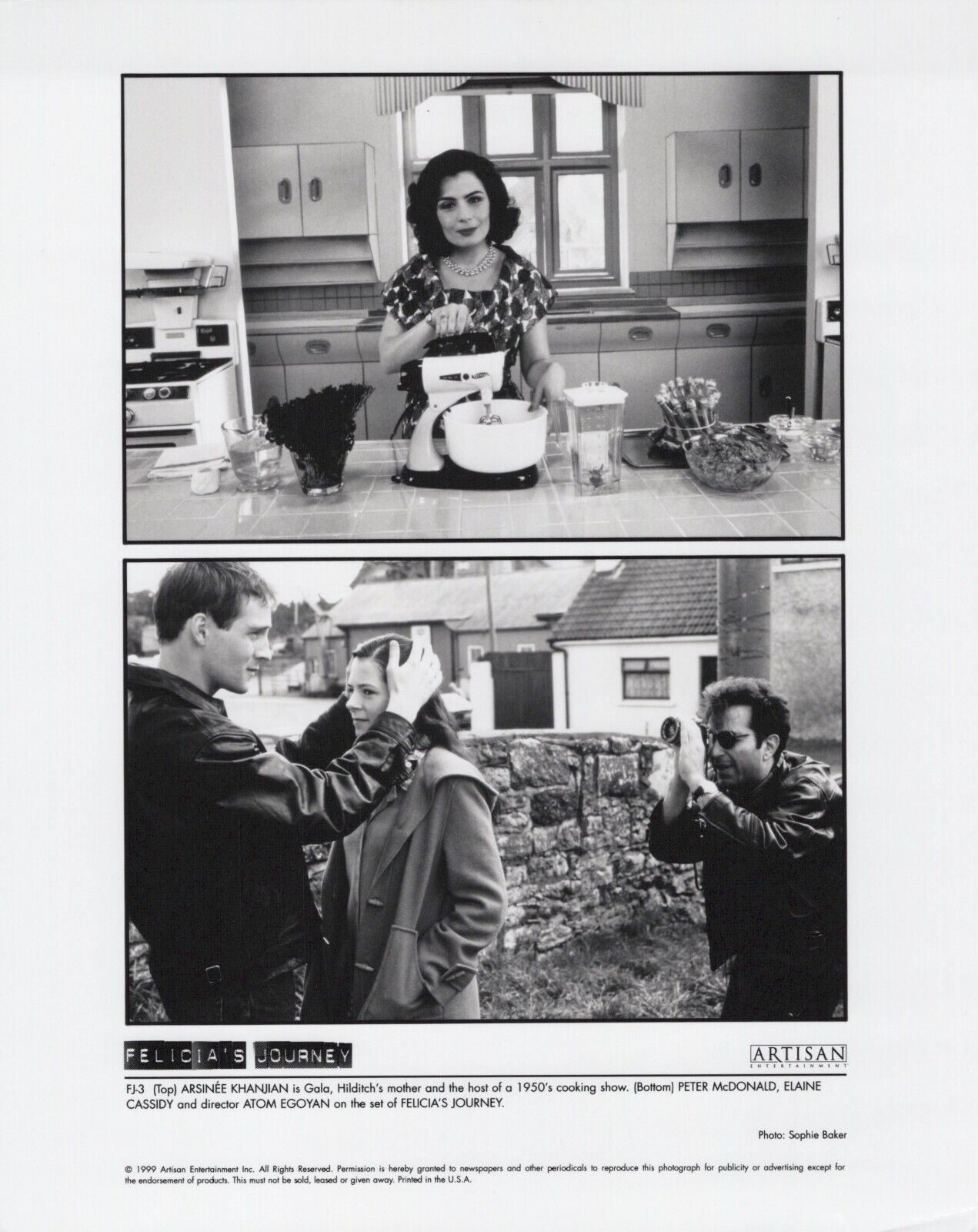 Arsinée Khanjian + Elaine Cassidy + Peter McDonald (1999) ❤ Photo K 543