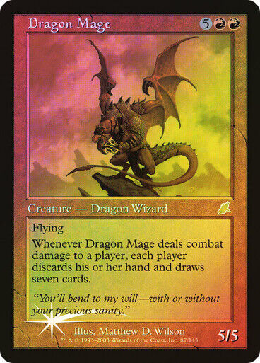 FOIL Dragon Mage ~ Scourge [ Excellent+ ] [ Magic MTG ]