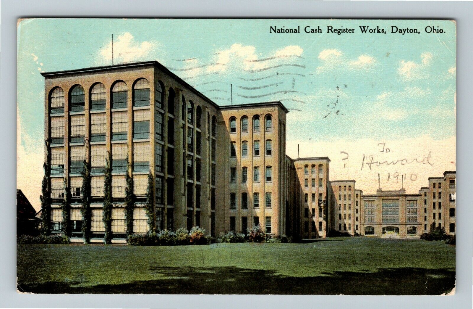 Dayton OH-Ohio, National Cash Register Works, c1910 Vintage Postcard