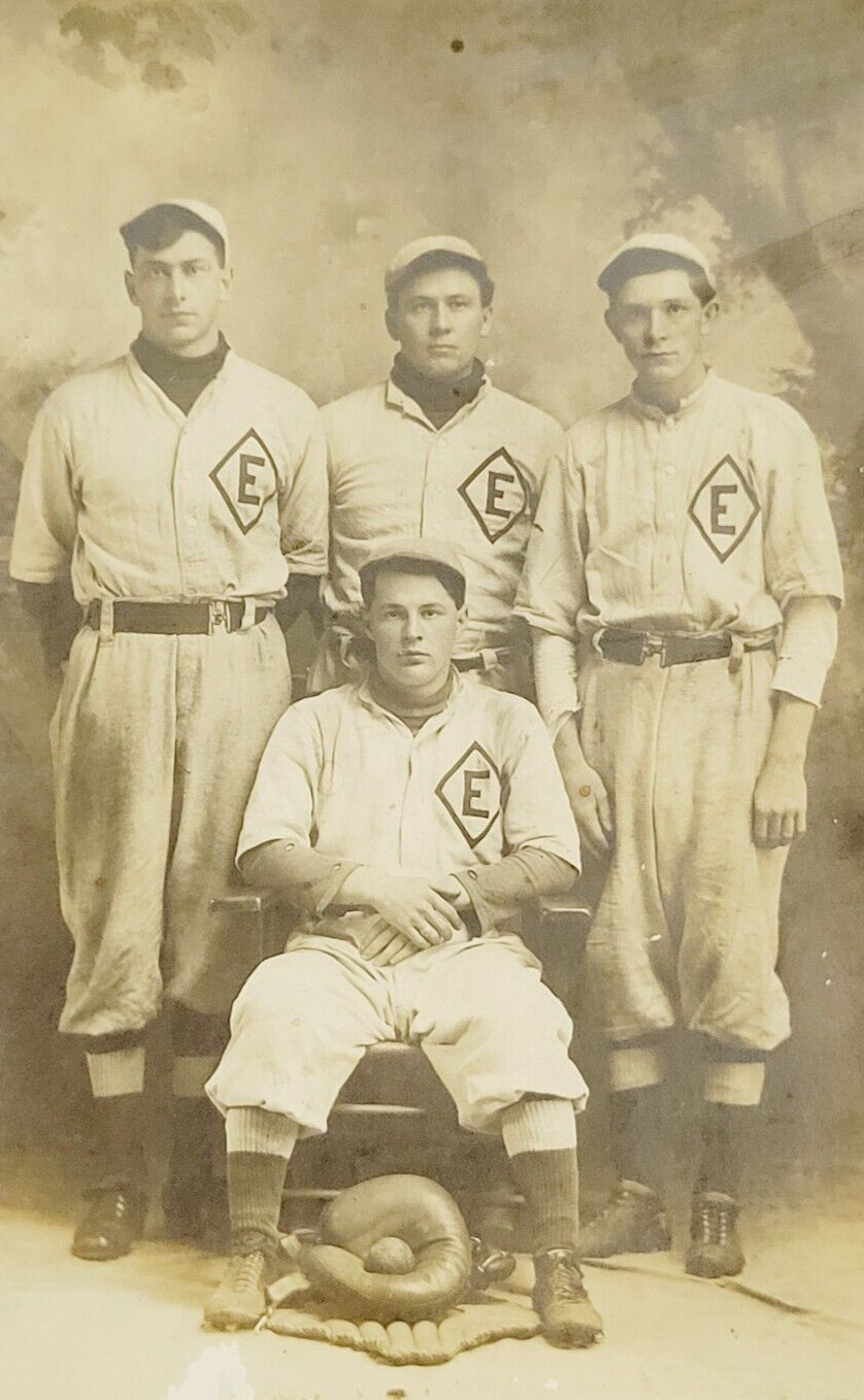 Rare c1910 Emmaus Pennsylvania Baseball Team Postcard Sports Emaus Lehigh PA