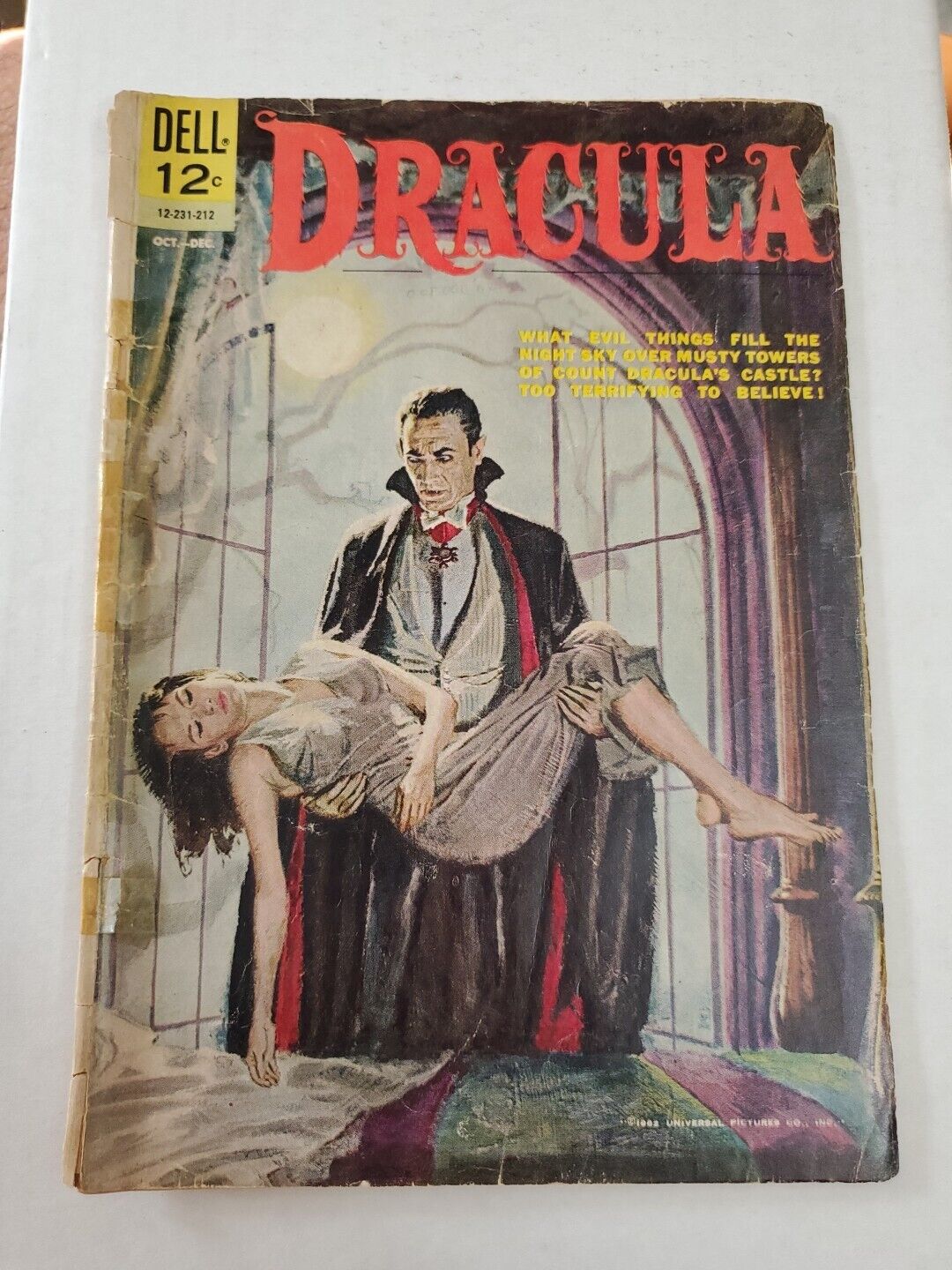 Dracula Dell Comics 12C October 1962 12-231-212 FAIR/GOOD