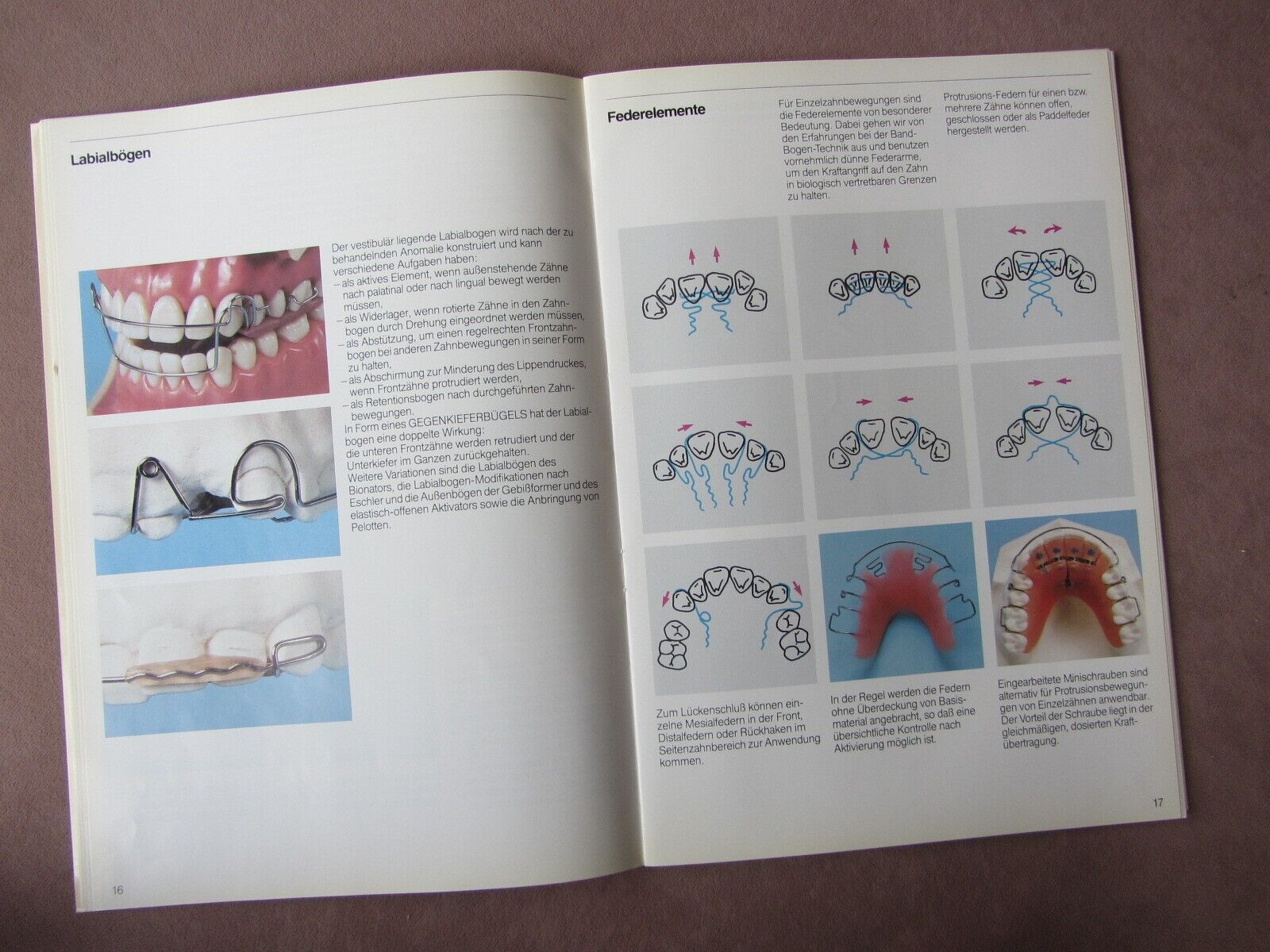 Vintage Das KFO-Labor Das ZE-Labor Orthodontics Dr W Klee German Booklets Photos