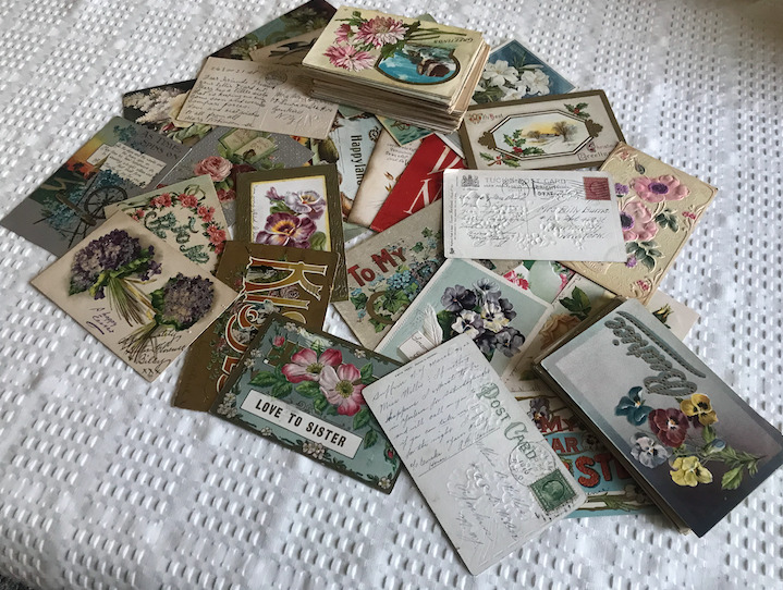100+ Lot Vintage Antique Postcards- Circa 1900 - 1919
