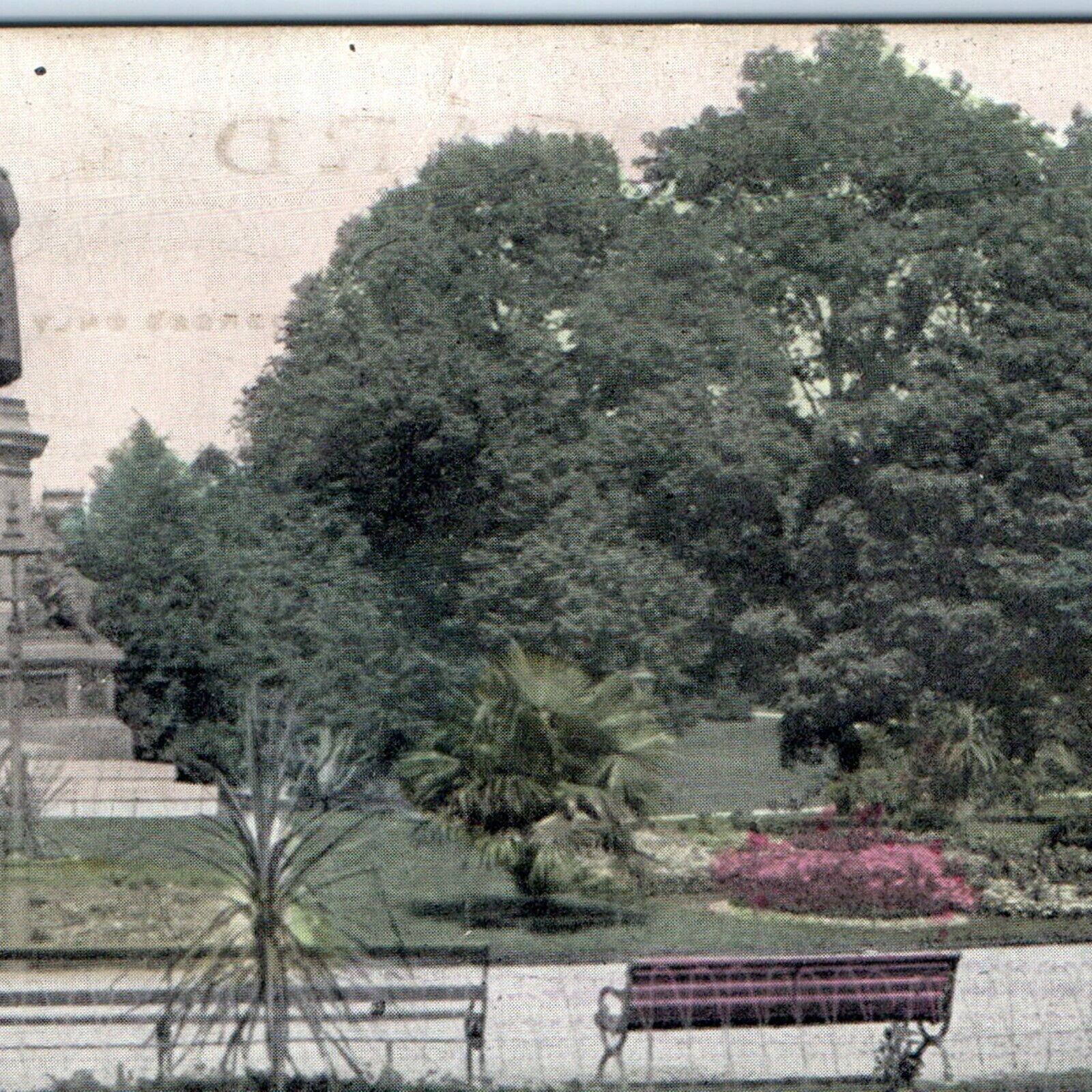 c1910s Stockholm, Sweden Carl von Linne Monument Postcard Naturalism A41