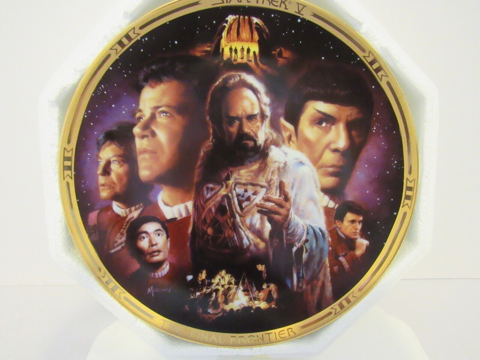 Hamilton Star Trek The Movies Plate Collection The Final Frontier