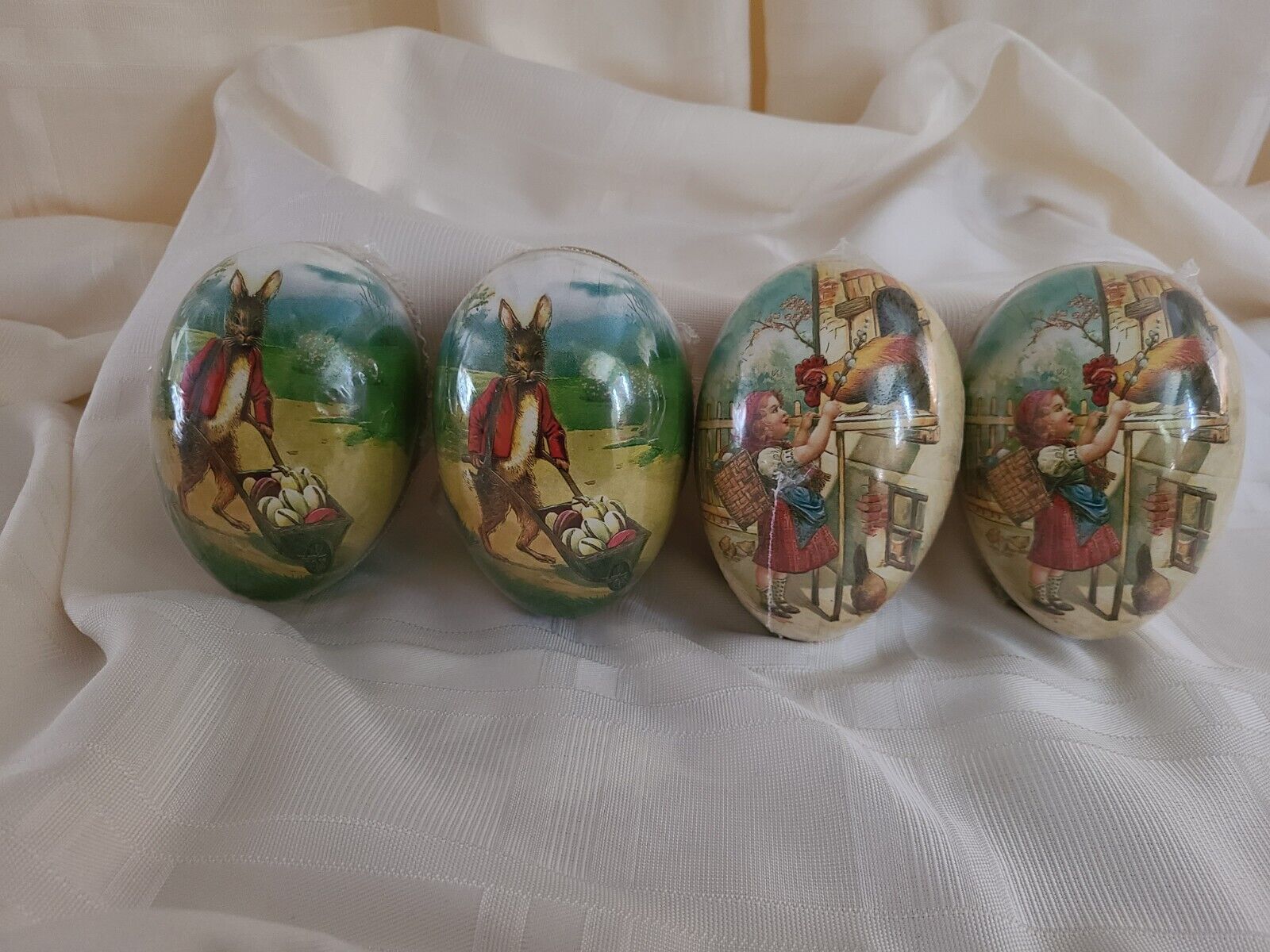 Vintage NESTLER Mid-size Easter Egg Containers, New in Wrapping