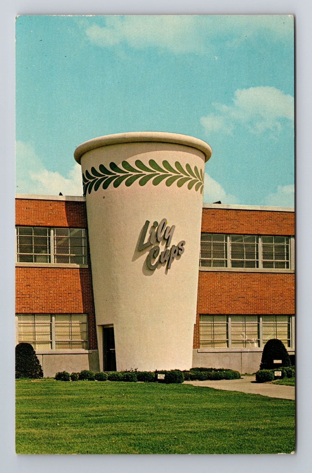 Springfield MO-Missouri, Lily-Tulip Cup Corporation, Antique, Vintage Postcard