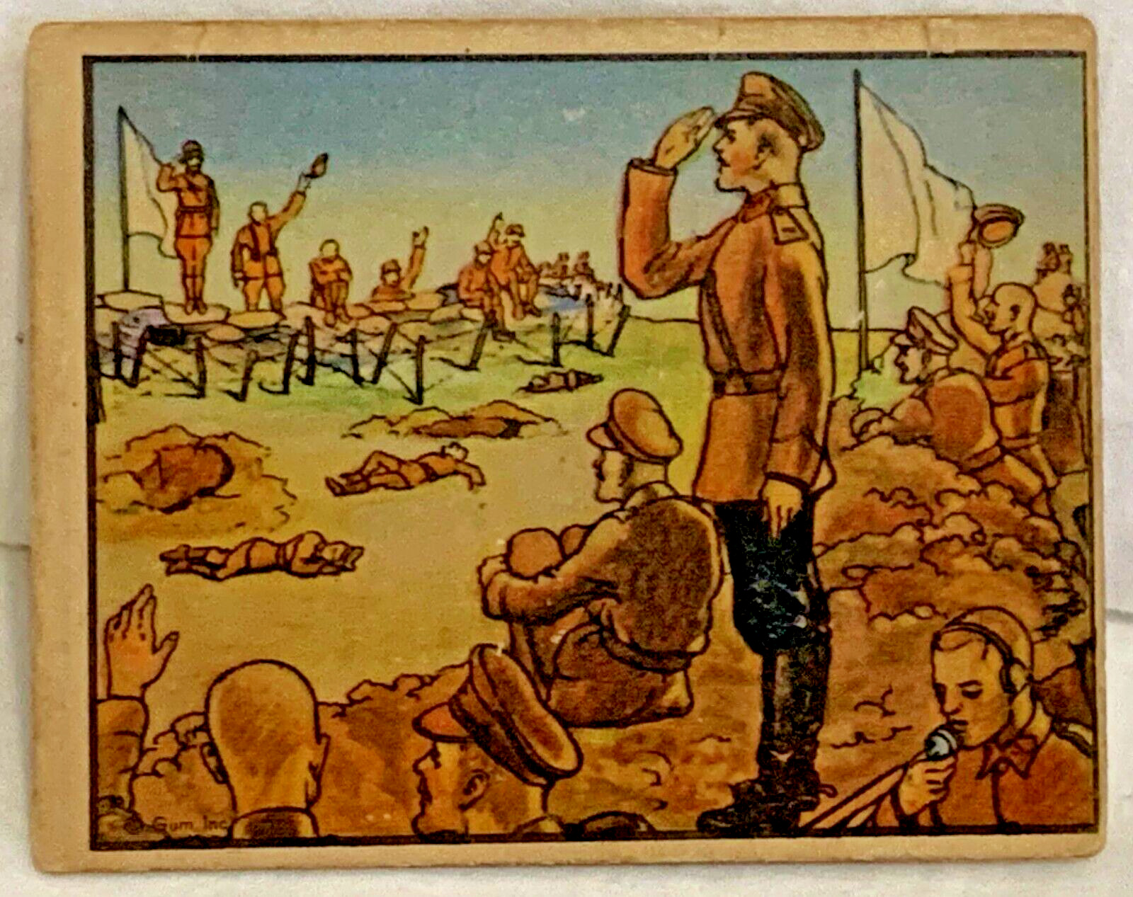 1938 Gum Inc. Horrors of War. (R69-1)  Card # 254 Armistice Suspends......