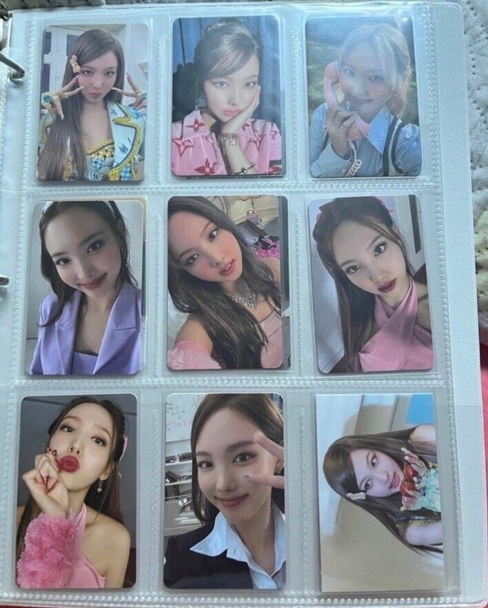 Nayeon photocard bundle 9 FOL Between 1&2 IM NAYEON